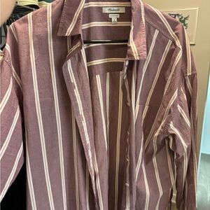 Madewell oversized button up